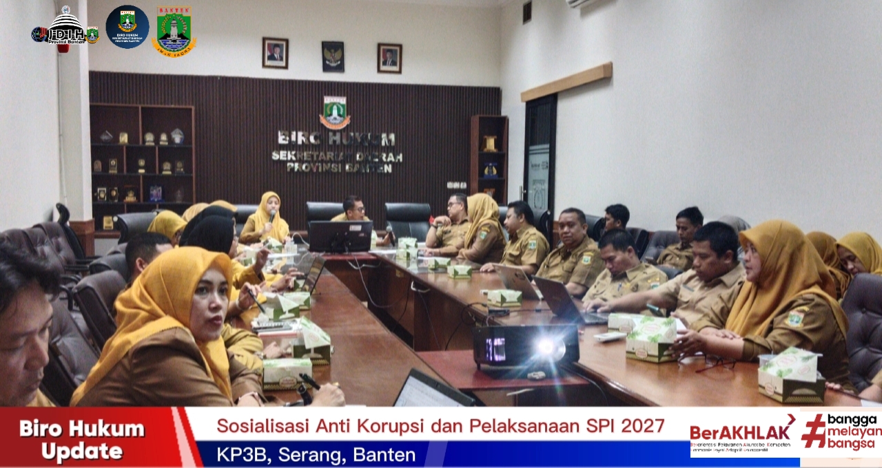 Sosialisasi Anti Korupsi dan Pelaksanaan SPI Tahun 2027